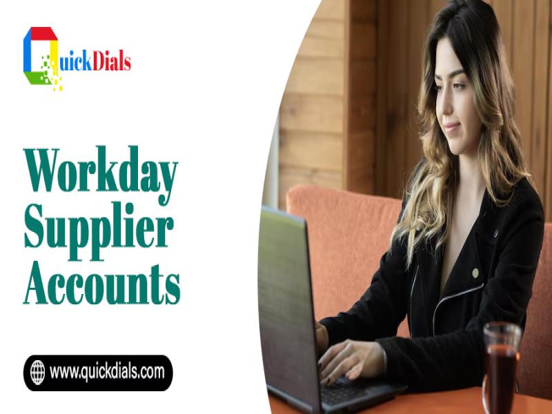 Workday Supplier Accounts